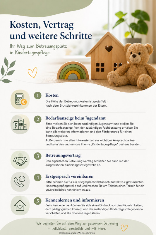 Ihr Weg zur Kindertagespflege